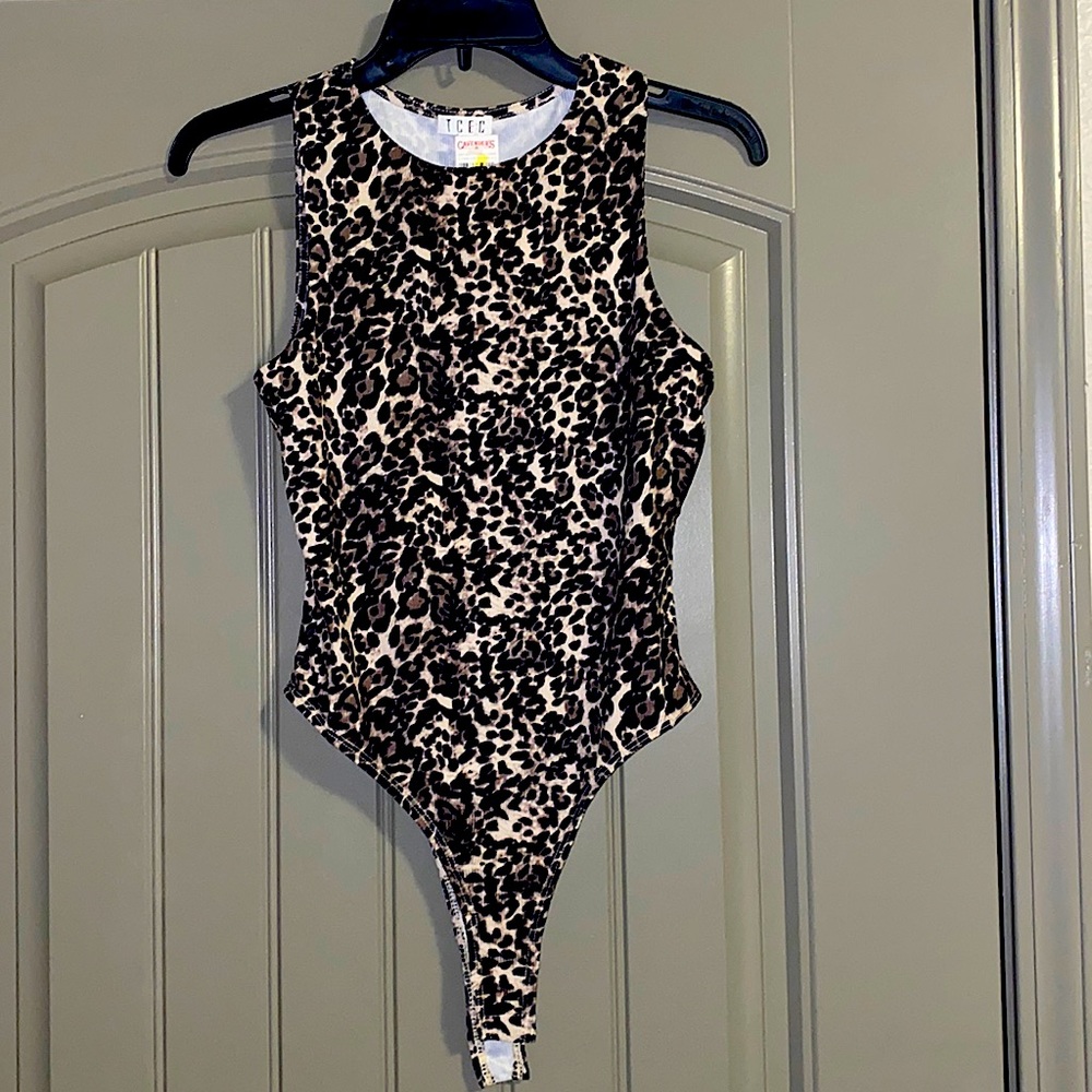 Leopard Print Bodysuit